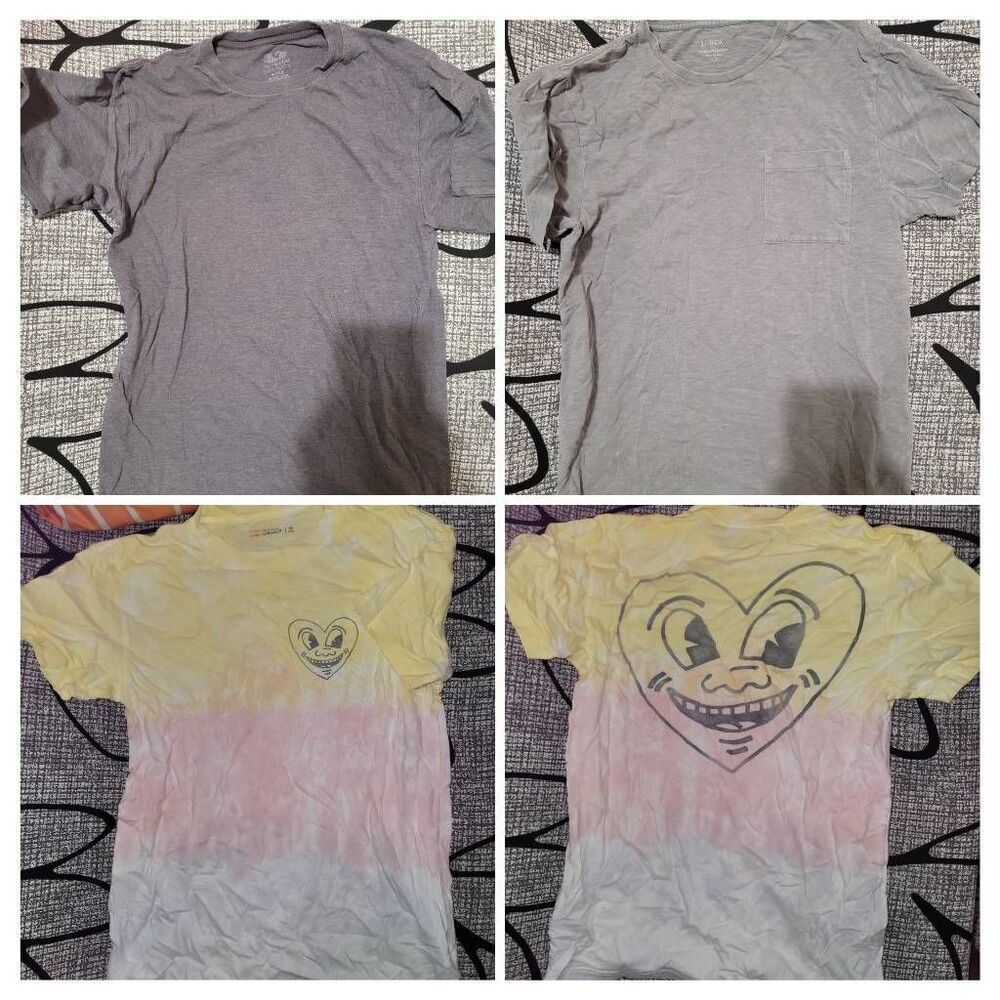 Mens Short Sleeve Tee Shirt Bundle Of 2